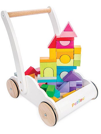 Trotteur Nuage & Arc-En-Ciel - 45 Blocs