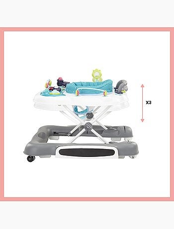 Trotteur Pousseur Bébé 5 en 1 - Réglable en Hauteur - Pliable - Dès 6 mois 'Babymoov'