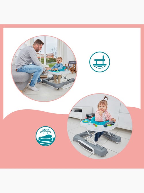 Trotteur Pousseur Bébé 5 en 1 - Réglable en Hauteur - Pliable - Dès 6 mois 'Babymoov' - Kiabi