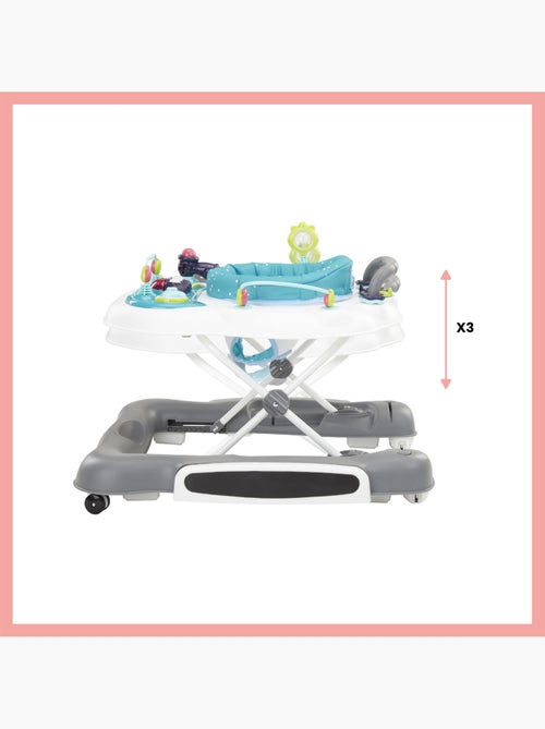 Trotteur Pousseur Bébé 5 en 1 - Réglable en Hauteur - Pliable - Dès 6 mois 'Babymoov' - Kiabi