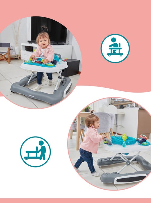 Trotteur Pousseur Bébé 5 en 1 - Réglable en Hauteur - Pliable - Dès 6 mois 'Babymoov' - Kiabi