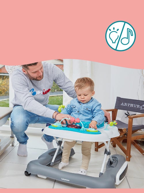 Trotteur Pousseur Bébé 5 en 1 - Réglable en Hauteur - Pliable - Dès 6 mois 'Babymoov' - Kiabi