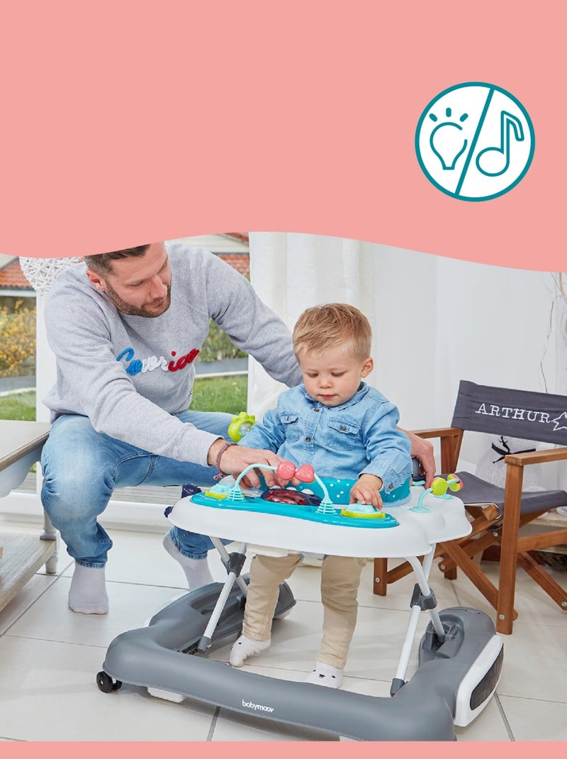 Trotteur Pousseur Bébé 5 en 1 - Réglable en Hauteur - Pliable - Dès 6 mois 'Babymoov' N/A - Kiabi