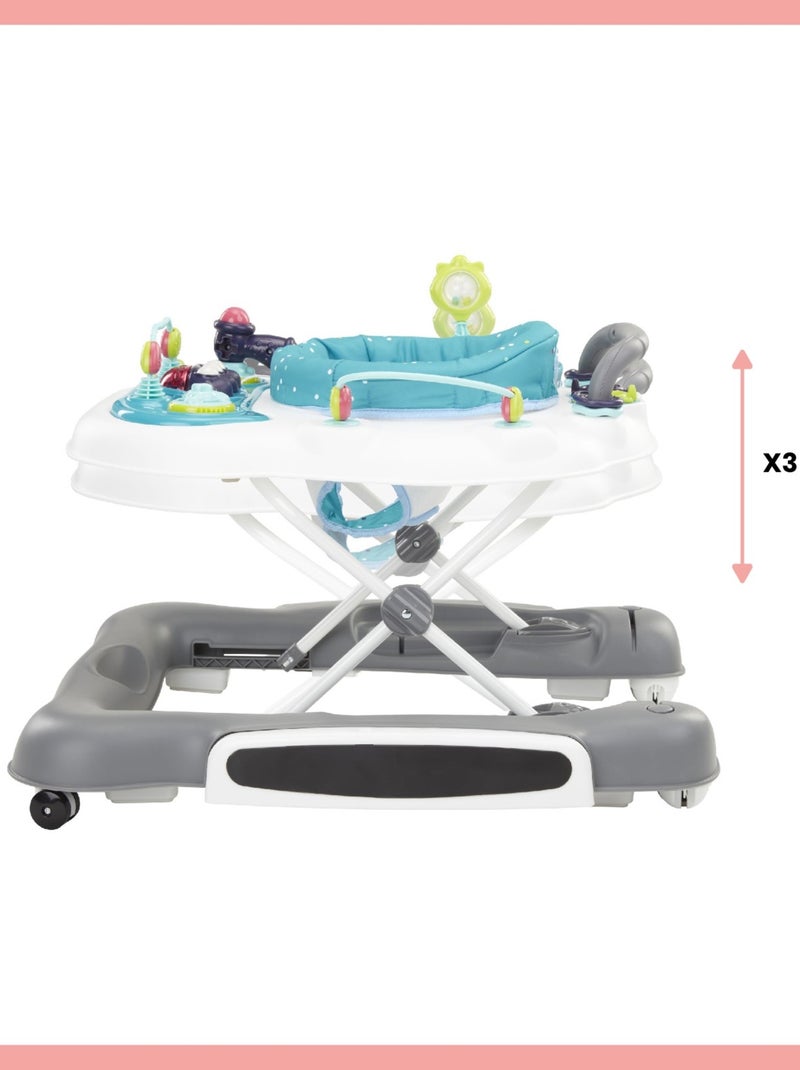 Trotteur Pousseur Bébé 5 en 1 - Réglable en Hauteur - Pliable - Dès 6 mois 'Babymoov' N/A - Kiabi