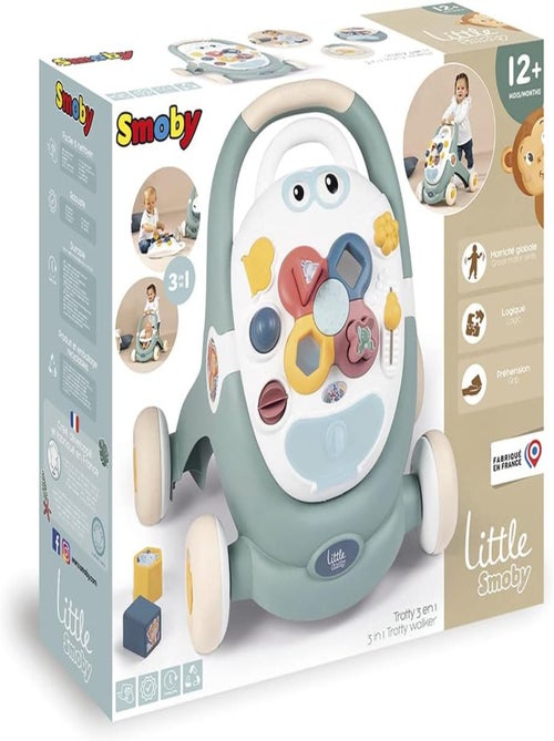Trotteur Trotty 3 En 1 - Smoby - Kiabi