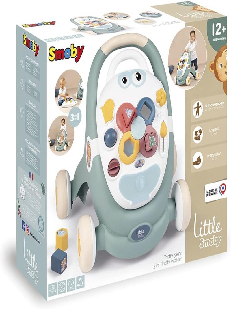 Trotteur Trotty 3 En 1 - Smoby N/A - Kiabi