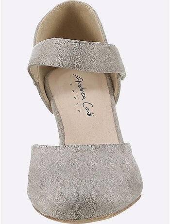 Trotteurs avec bride élastique et semelle flexible en cuir - Taille standard - Witt