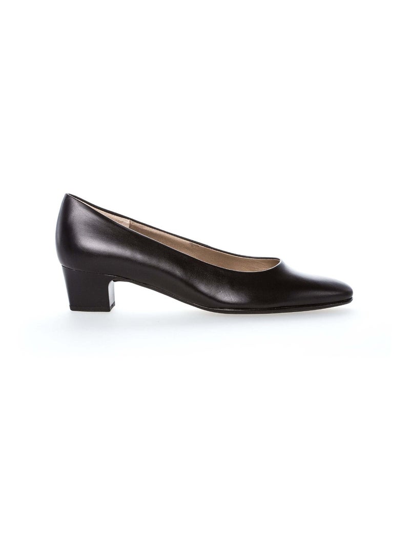 Trotteurs  Best Fitting en cuir Gabor Noir Noir - Kiabi