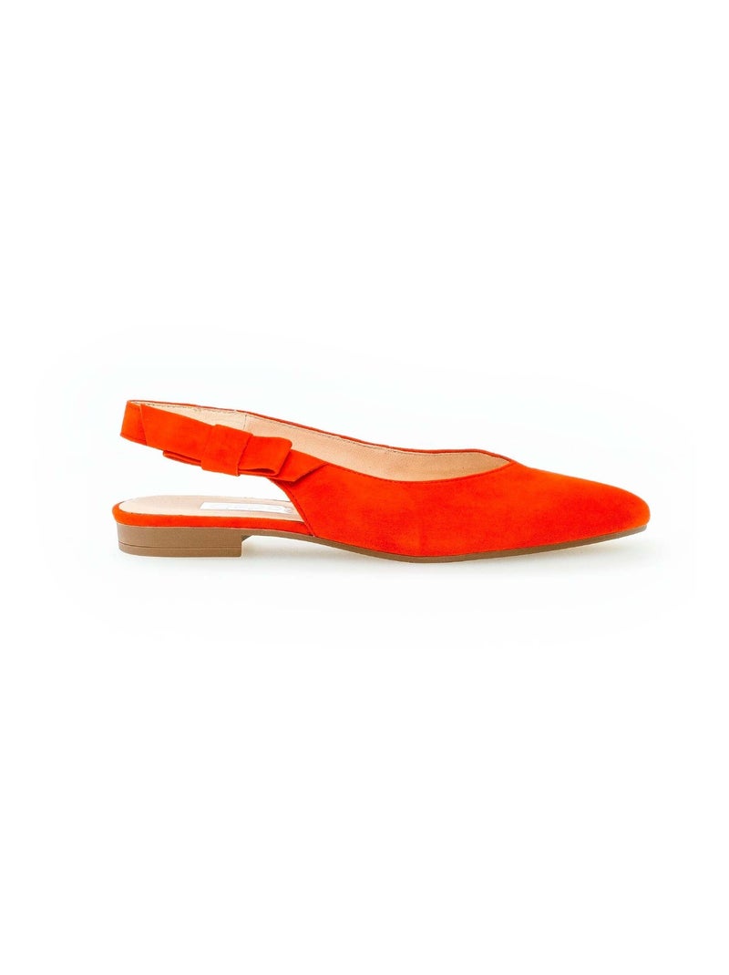 Trotteurs corail en daim Gabor Orange - Kiabi