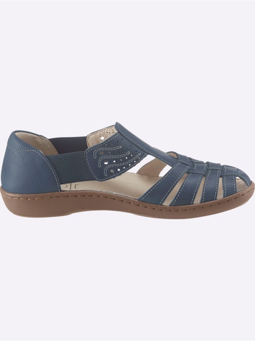 Trotteurs en cuir avec découpes et semelle souple - Taille standard - Witt - Kiabi Trotteurs en cuir avec découpes et semelle souple - Taille standard - Witt - Kiabi