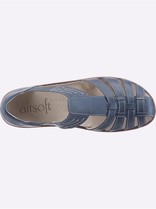 Trotteurs en cuir avec découpes et semelle souple - Taille standard - Witt - Kiabi Trotteurs en cuir avec découpes et semelle souple - Taille standard - Witt - Kiabi