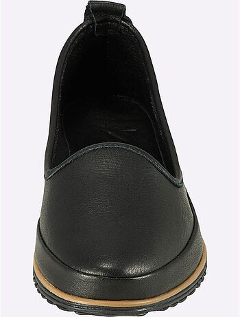 Trotteurs en cuir avec semelle intérieure amovible et flexible - Taille standard - Helline