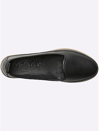 Trotteurs en cuir avec semelle intérieure amovible et flexible - Taille standard - Helline