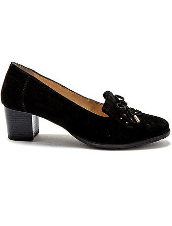 Trotteurs en cuir franges et clous - PEDICONFORT