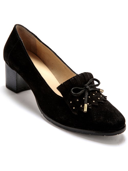 Trotteurs en cuir franges et clous - PEDICONFORT - Kiabi