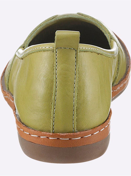 Trotteurs en cuir nappa à semelle flexible avec voûte amovible - Taille standard - Helline - Kiabi Trotteurs en cuir nappa à semelle flexible avec voûte amovible - Taille standard - Helline - Kiabi