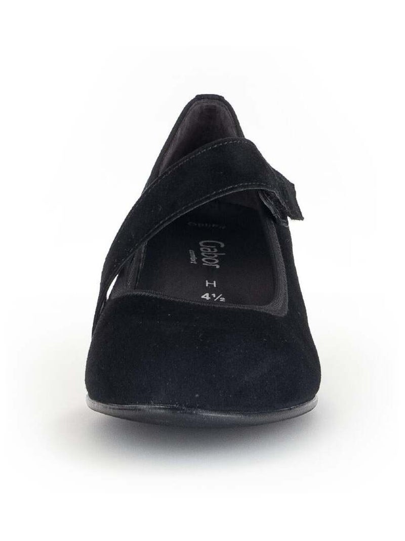 Trotteurs  en cuir Noir - Kiabi