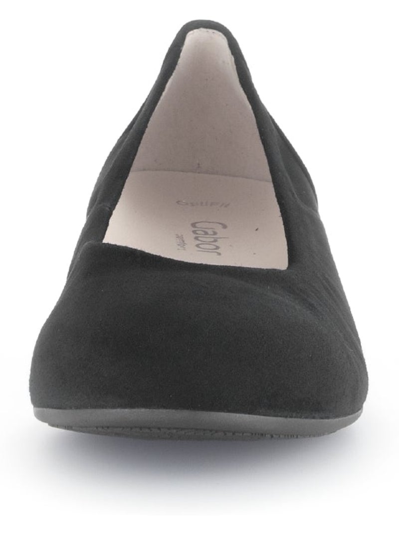 Trotteurs  en cuir Noir Noir - Kiabi