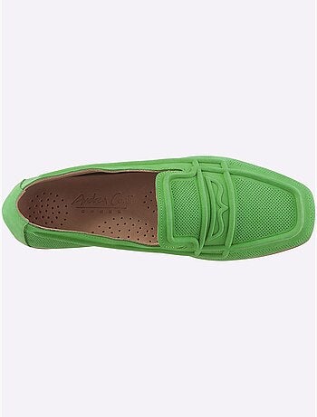 Trotteurs en cuir velours avec semelle intérieure douce et flexible - Taille standard - Helline