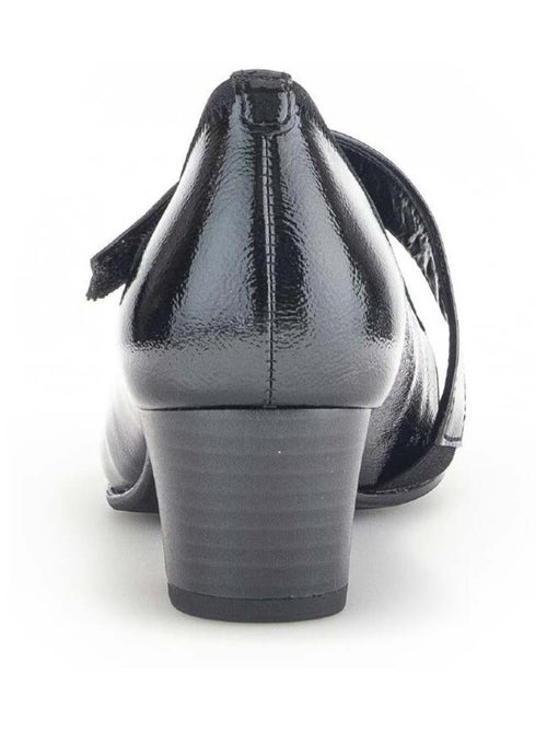 Trotteurs  en cuir vernis - Kiabi