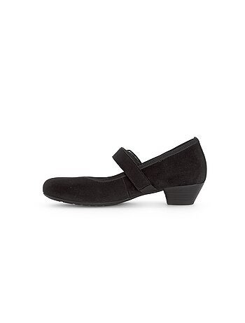 Trotteurs en cuirs combinés