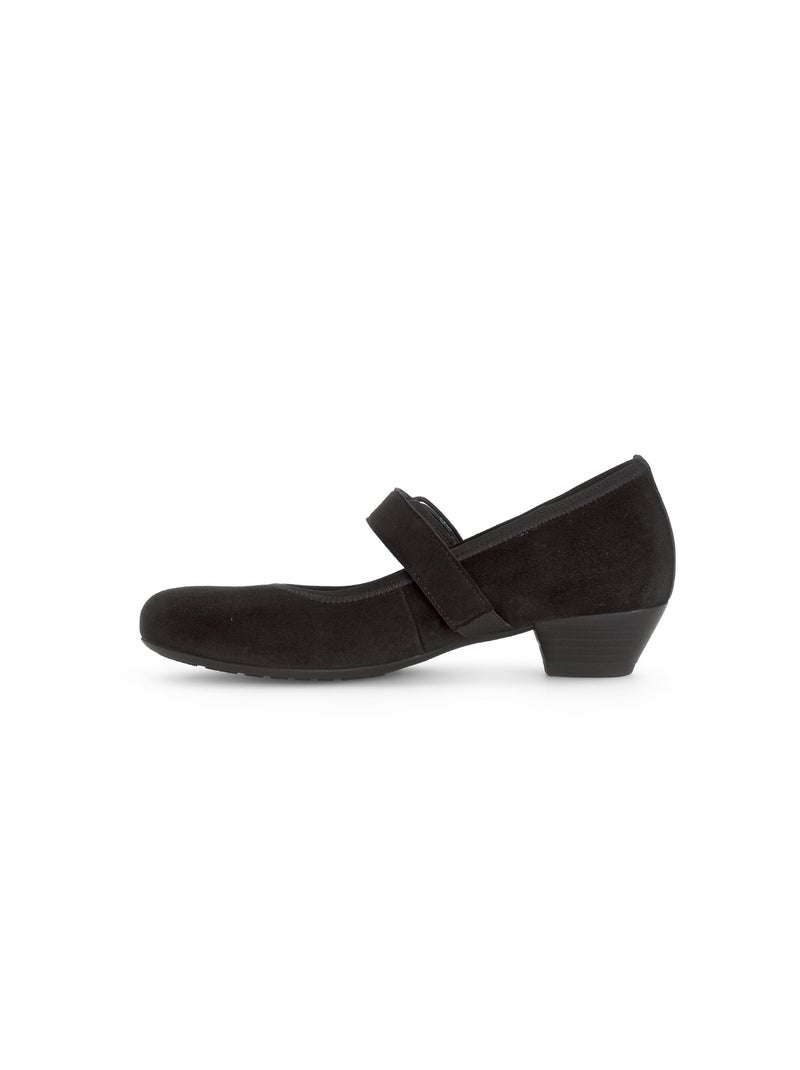 Trotteurs  en cuirs combinés Noir - Kiabi