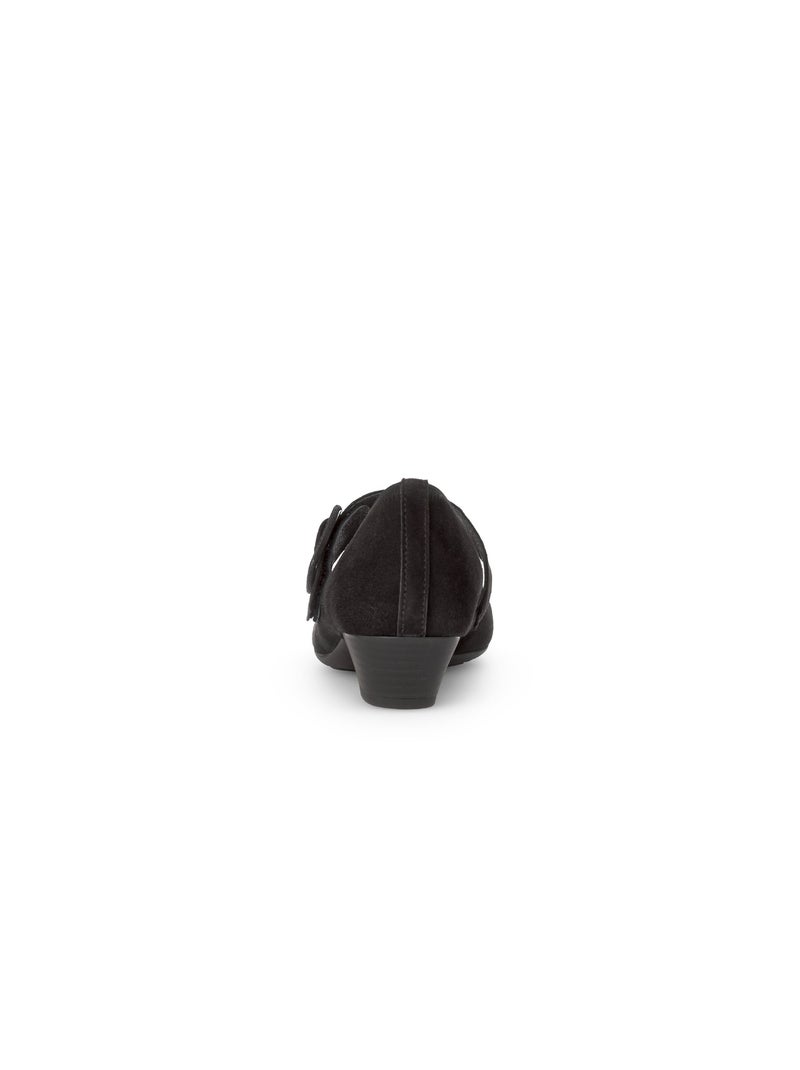 Trotteurs  en cuirs combinés Noir - Kiabi