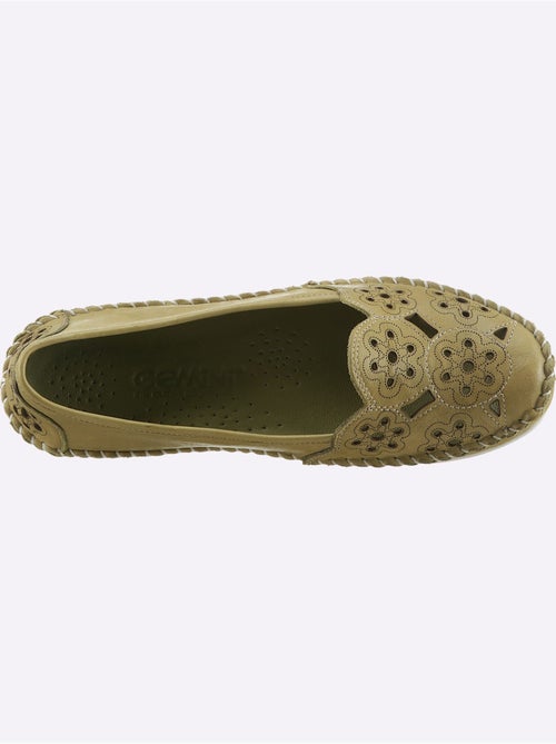 Trotteurs légers en cuir avec semelle de marche souple - Taille standard - Witt - Kiabi Trotteurs légers en cuir avec semelle de marche souple - Taille standard - Witt - Kiabi