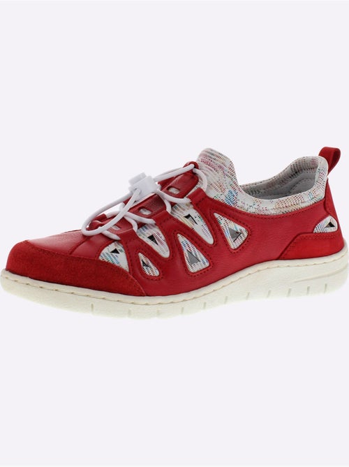 Trotteurs Reflexan en cuir avec lacets élastiques et semelle souple - Taille standard - Witt - Kiabi Trotteurs Reflexan en cuir avec lacets élastiques et semelle souple - Taille standard - Witt - Kiabi