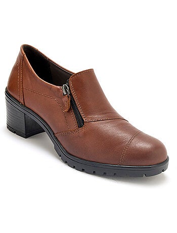 Trotteurs zippés talon 4,5 cm - PEDICONFORT