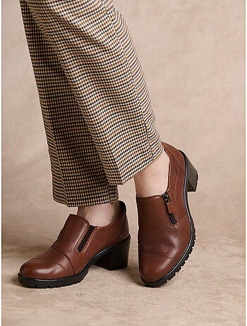 Trotteurs zippés talon 4,5 cm - PEDICONFORT