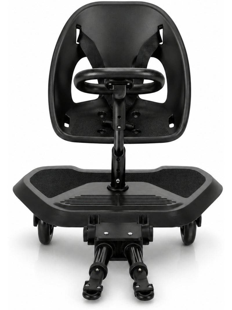 Trottinette 2 en 1 universelle pour poussette Go Seat Noir - Kiabi