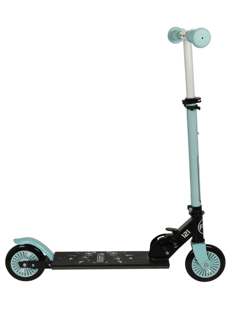 Trottinette 2 roues FLEXXY 121 mm pour les enfants dès 4 ans Vert menthe - Kiabi