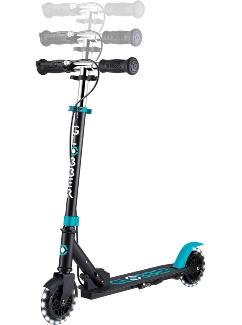 Trottinette 2 roues FLOW ELEMENT JUNIOR LIGHTS Bleu canard - Kiabi