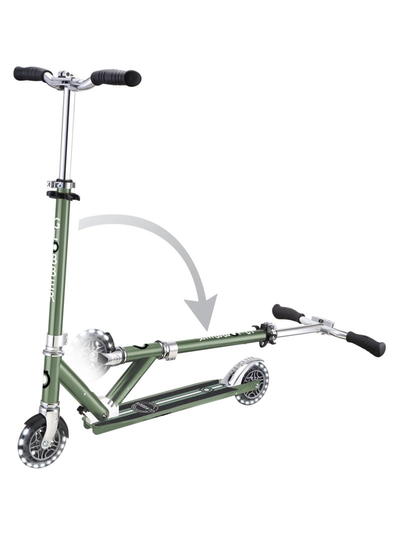 Trottinette 2 roues FLOW ELEMENT LIGHTS Vert olive - Kiabi