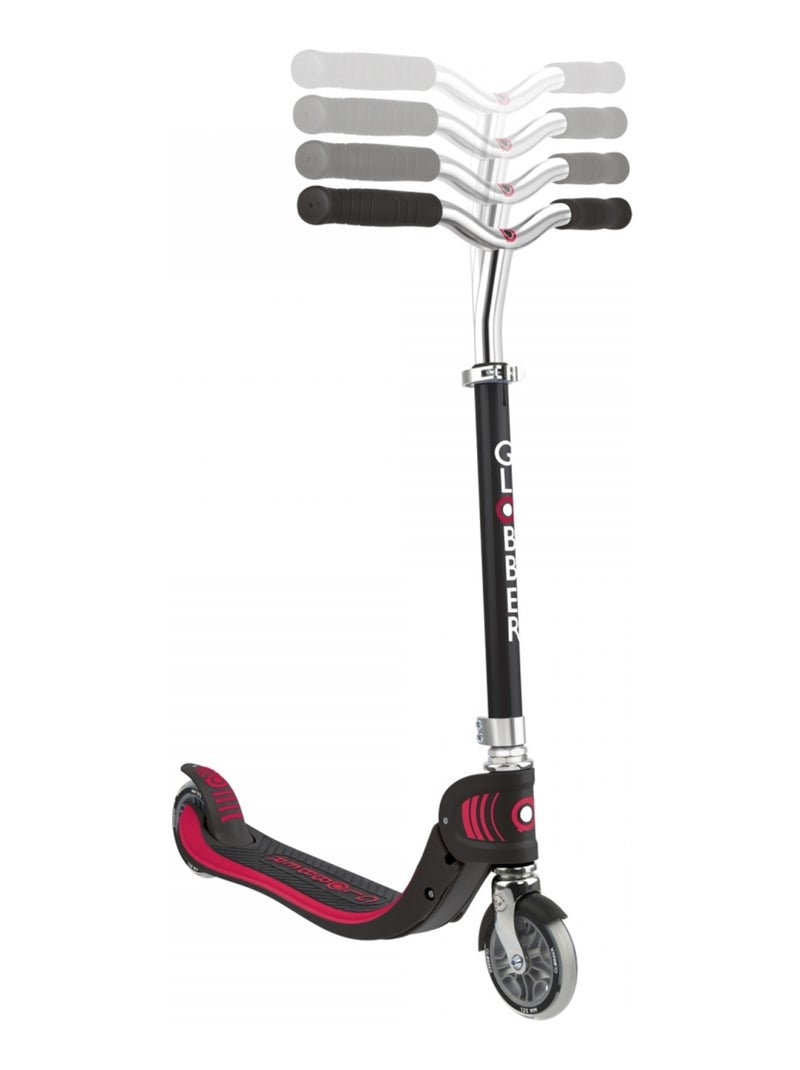Trottinette 2 roues FLOW FOLDABLE 125 V2 Noir Rouge - Kiabi