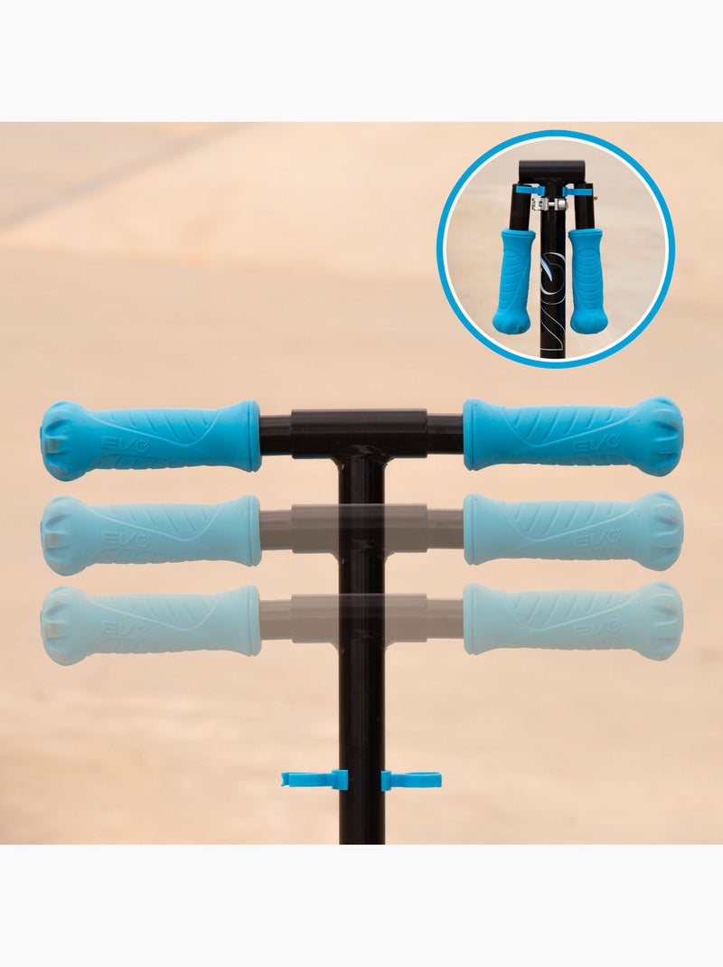 Trottinette 2 roues lumières multicolore evo Bleu - Kiabi