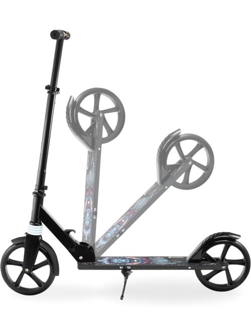 Trottinette 2 roues pliable enfants ados roues 200 mm avec suspension – HyperMotion - Kiabi