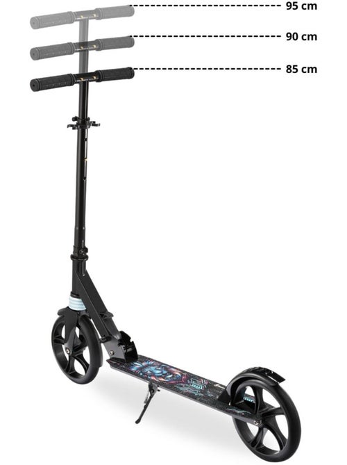 Trottinette 2 roues pliable enfants ados roues 200 mm avec suspension – HyperMotion - Kiabi