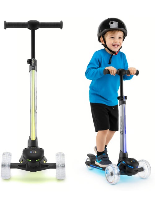 Trottinette 3 roues hypermotion becky led dès 3 ans - Kiabi Trottinette 3 roues hypermotion becky led dès 3 ans - Kiabi