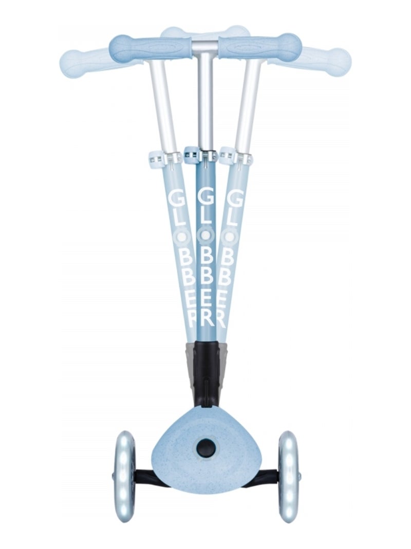 Trottinette 3 roues JUNIOR FOLDABLE LIGHTS ECOLOGIC Bleu ciel - Kiabi