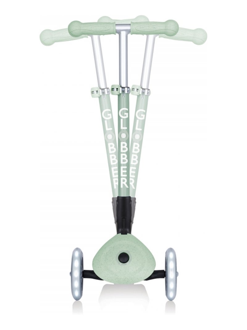 Trottinette 3 roues JUNIOR FOLDABLE LIGHTS ECOLOGIC Vert pistache - Kiabi