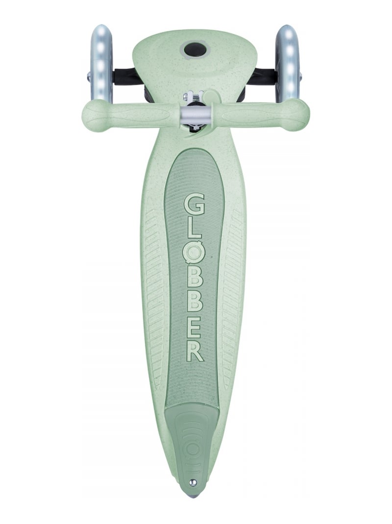 Trottinette 3 roues JUNIOR FOLDABLE LIGHTS ECOLOGIC Vert pistache - Kiabi
