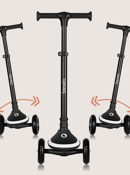 Trottinette 3 roues LIONELO Mey - Roues éclairées - Pliable - Hauteur réglable - Panier inclus - Kiabi Trottinette 3 roues LIONELO Mey - Roues éclairées - Pliable - Hauteur réglable - Panier inclus - Kiabi