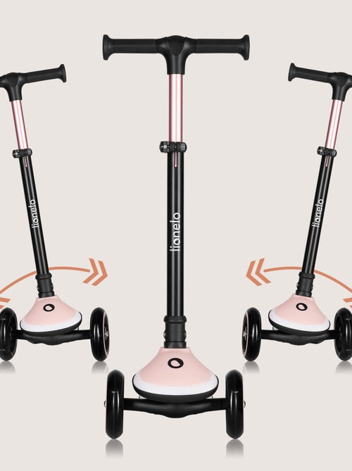 Trottinette 3 roues LIONELO Mey - Roues éclairées - Pliable - Hauteur réglable - Panier inclus - Kiabi Trottinette 3 roues LIONELO Mey - Roues éclairées - Pliable - Hauteur réglable - Panier inclus - Kiabi