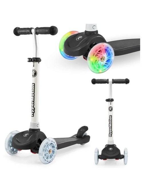 Trottinette 3 roues lumineuses LED réglable 50kg HyperMotion - Kiabi