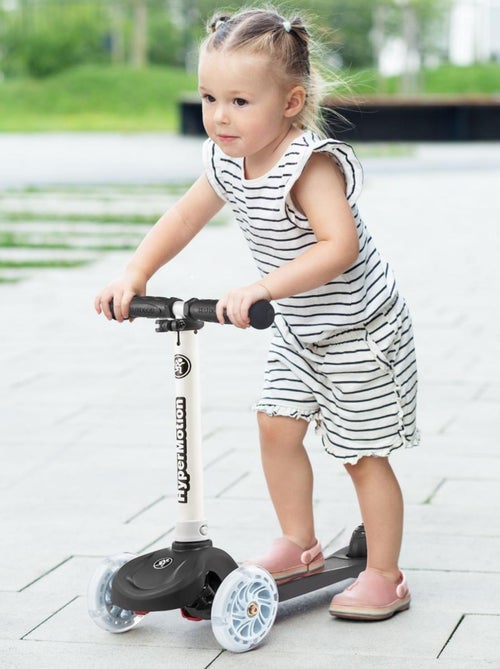 Trottinette 3 roues lumineuses LED réglable 50kg HyperMotion - Kiabi