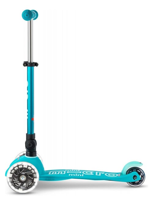 Trottinette 3 roues mini 'micro' deluxe aqua pliable led - Kiabi