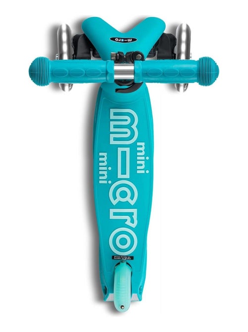 Trottinette 3 roues mini 'micro' deluxe aqua pliable led - Kiabi