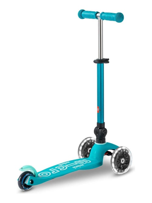 Trottinette 3 roues mini 'micro' deluxe aqua pliable led - Kiabi